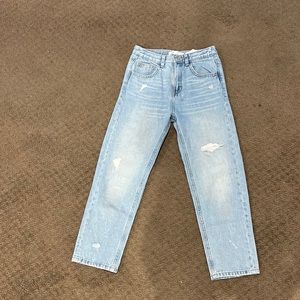 Girls Zara mom fit jeans nwot